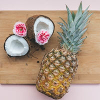 Pineapple & Coconut Wood Wick Soy Candle